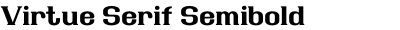 Virtue Serif Semibold
